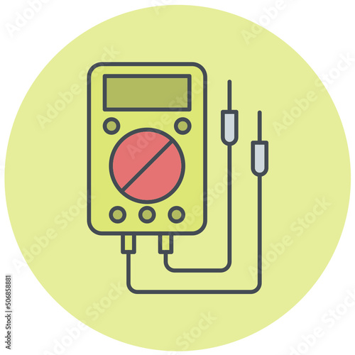 Voltmeter Icon Design