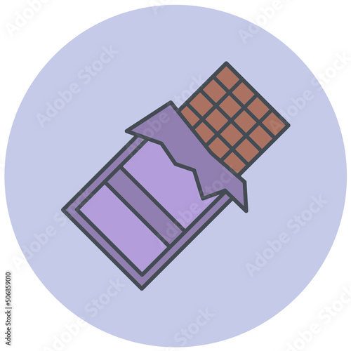 Choclate Bar Icon Design