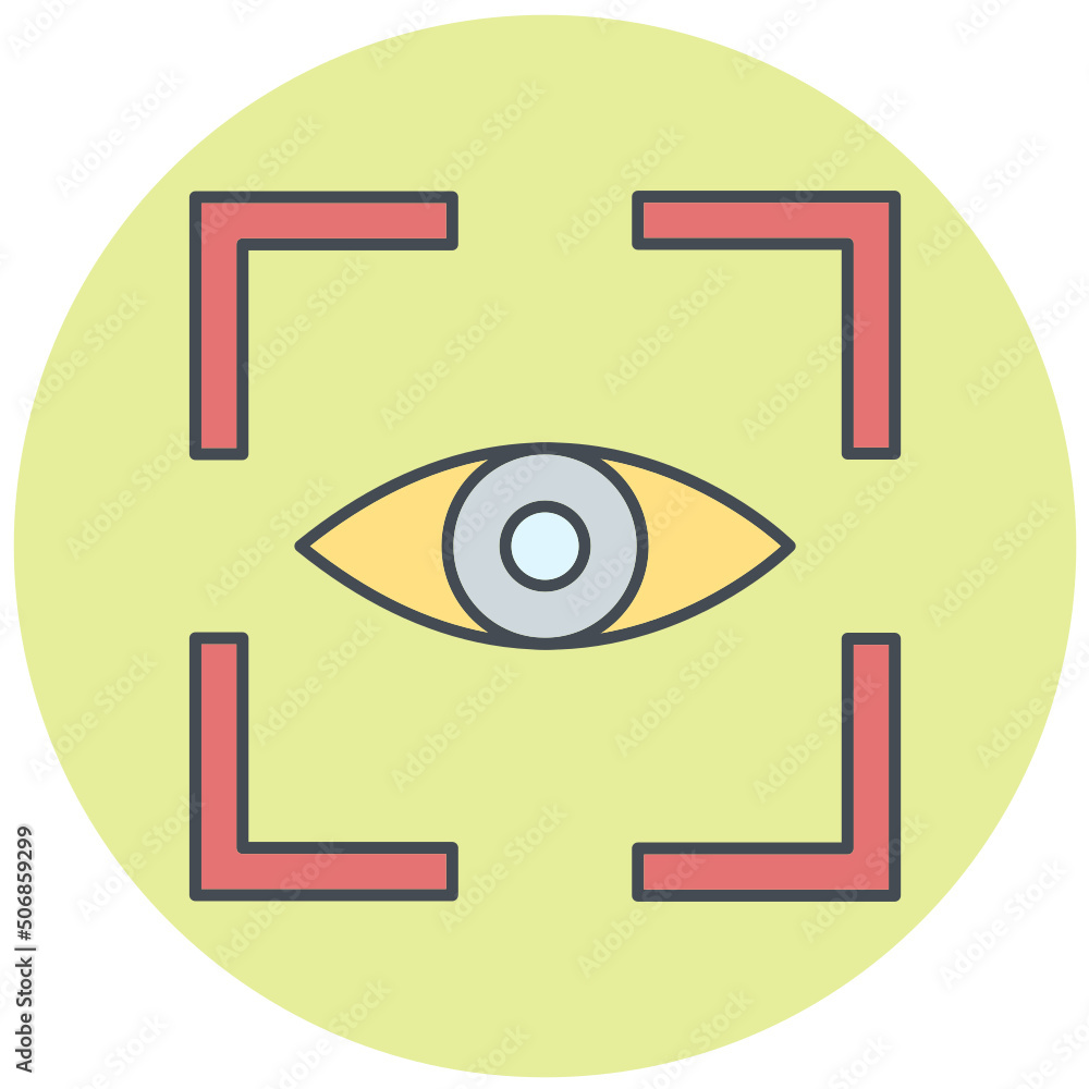 Obraz premium Vision Icon Design