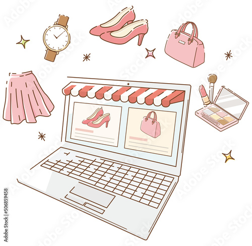 ネットショッピング　ファッションアイテム