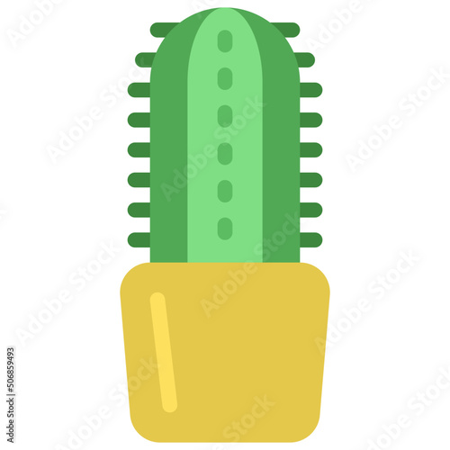 Single Stem Cactus Icon