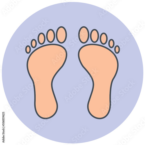 Footprint Icon Design