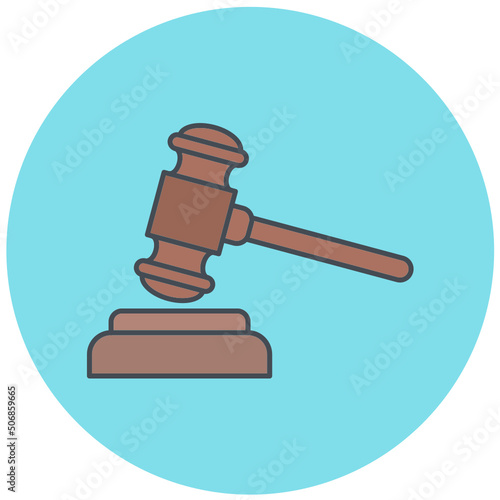 Gavel Icon Design
