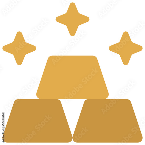 Gold Bars Icon
