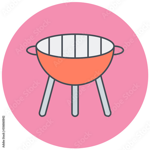 Grill Icon Design