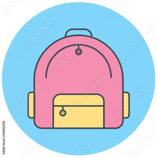 Bagpack Icon Design