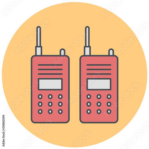Walkie Talkie Icon Design