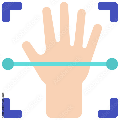 Hand Scan Icon