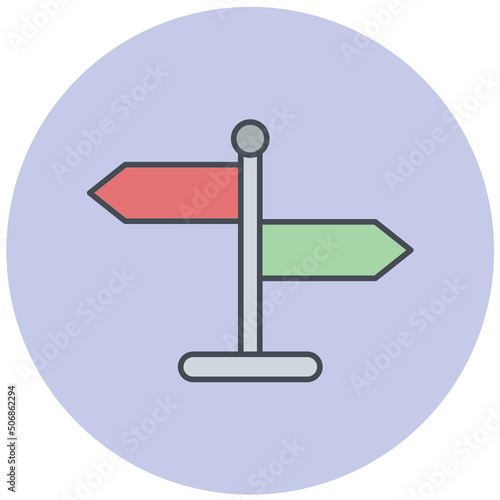 Sign Board Icon Design