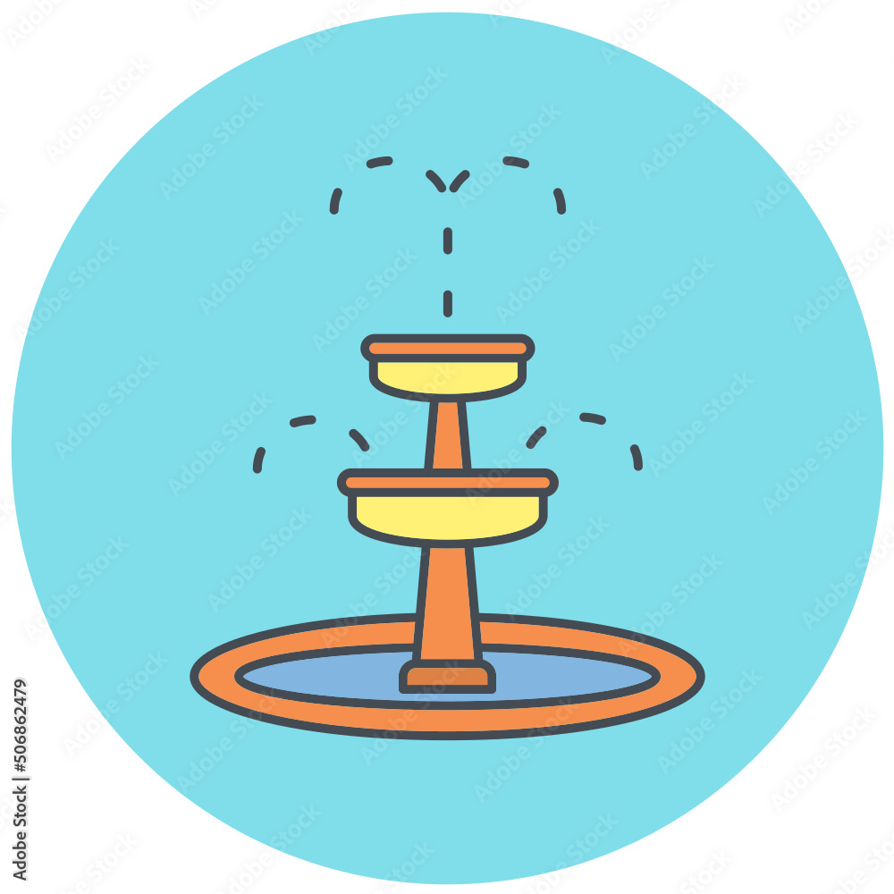 Fountain Icon Design Fountain Icon Design