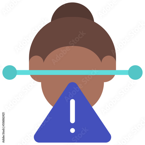 Facial Scan Error Icon