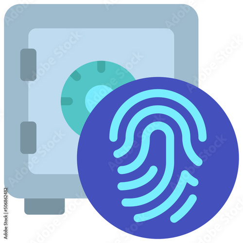 Safe Thumb Print Icon