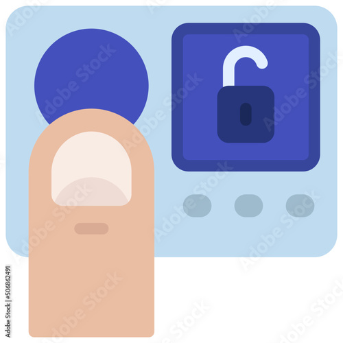 Thumb Unlock Machine Icon