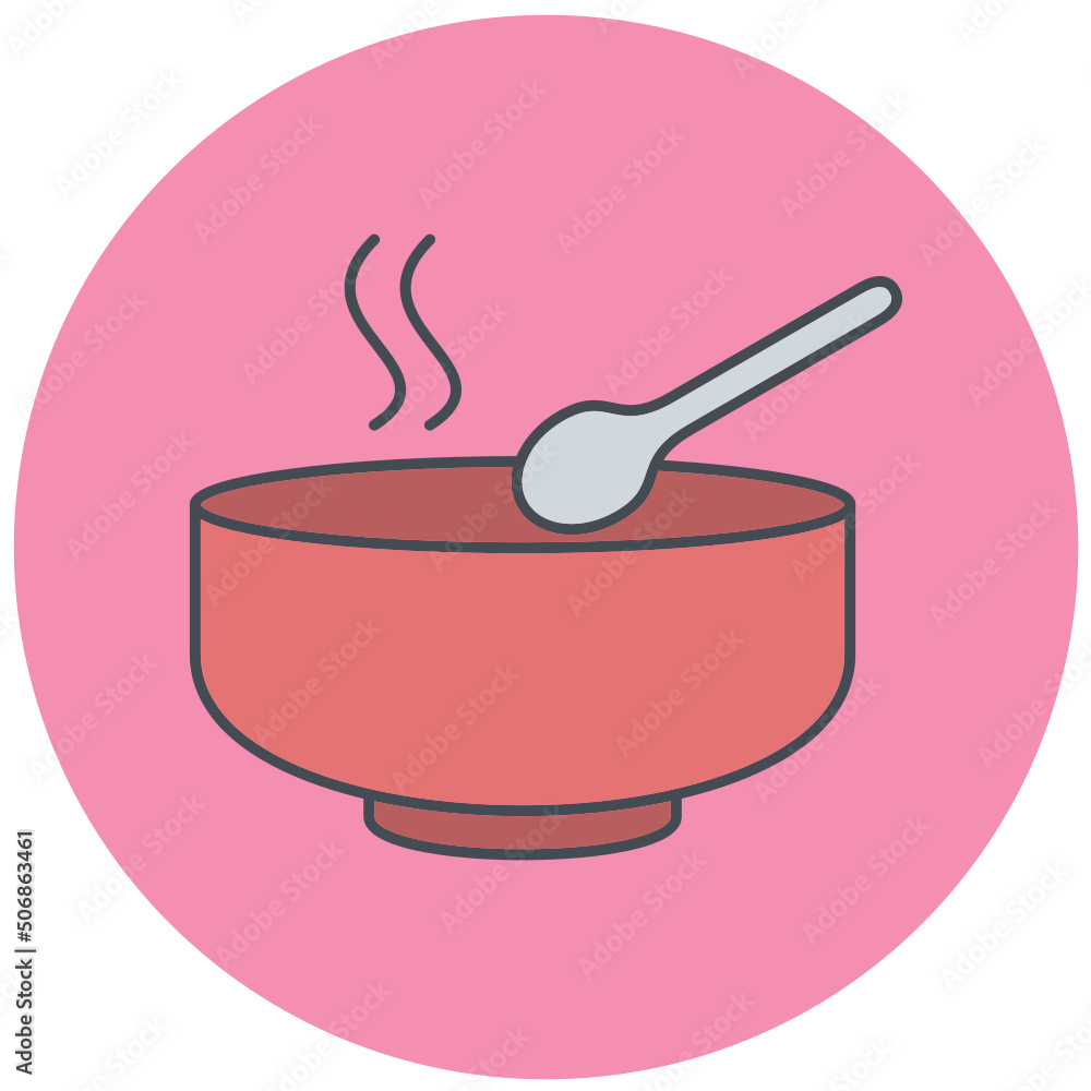 Soup Icon Design Soup Icon Design