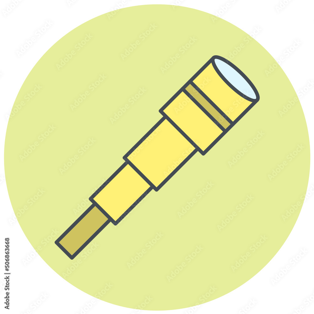 Spyglass Icon Design