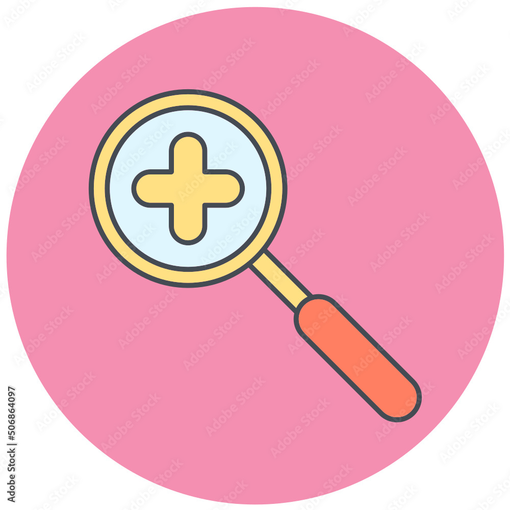 Obraz premium Zoom In Icon Design