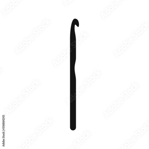 Vector hand drawn silhouette illustration