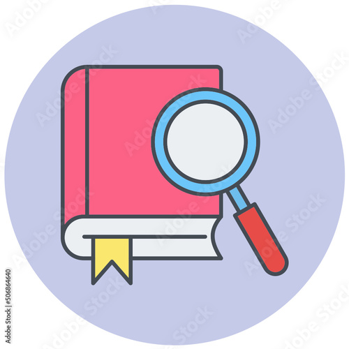 Dictionary Icon Design