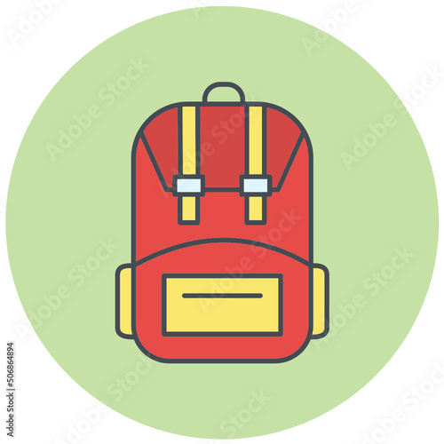 Bagpack Icon Design
