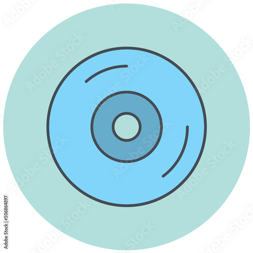 Compact Disk Icon Design