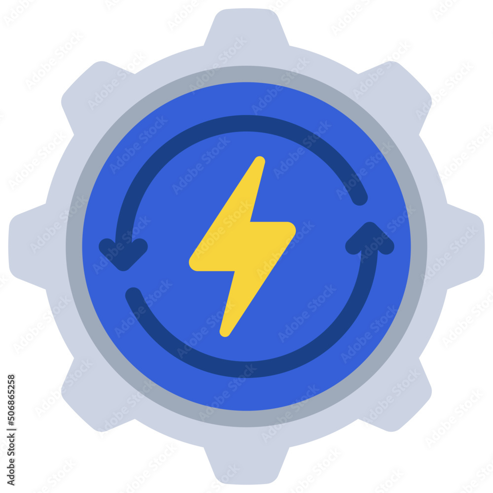 Energy Efficiency Icon Energy Efficiency Icon