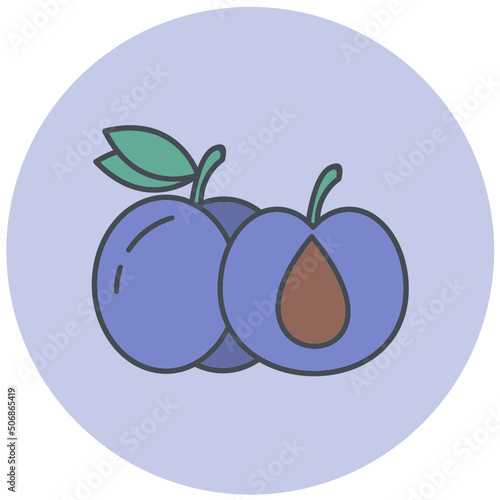 Damson Icon Design