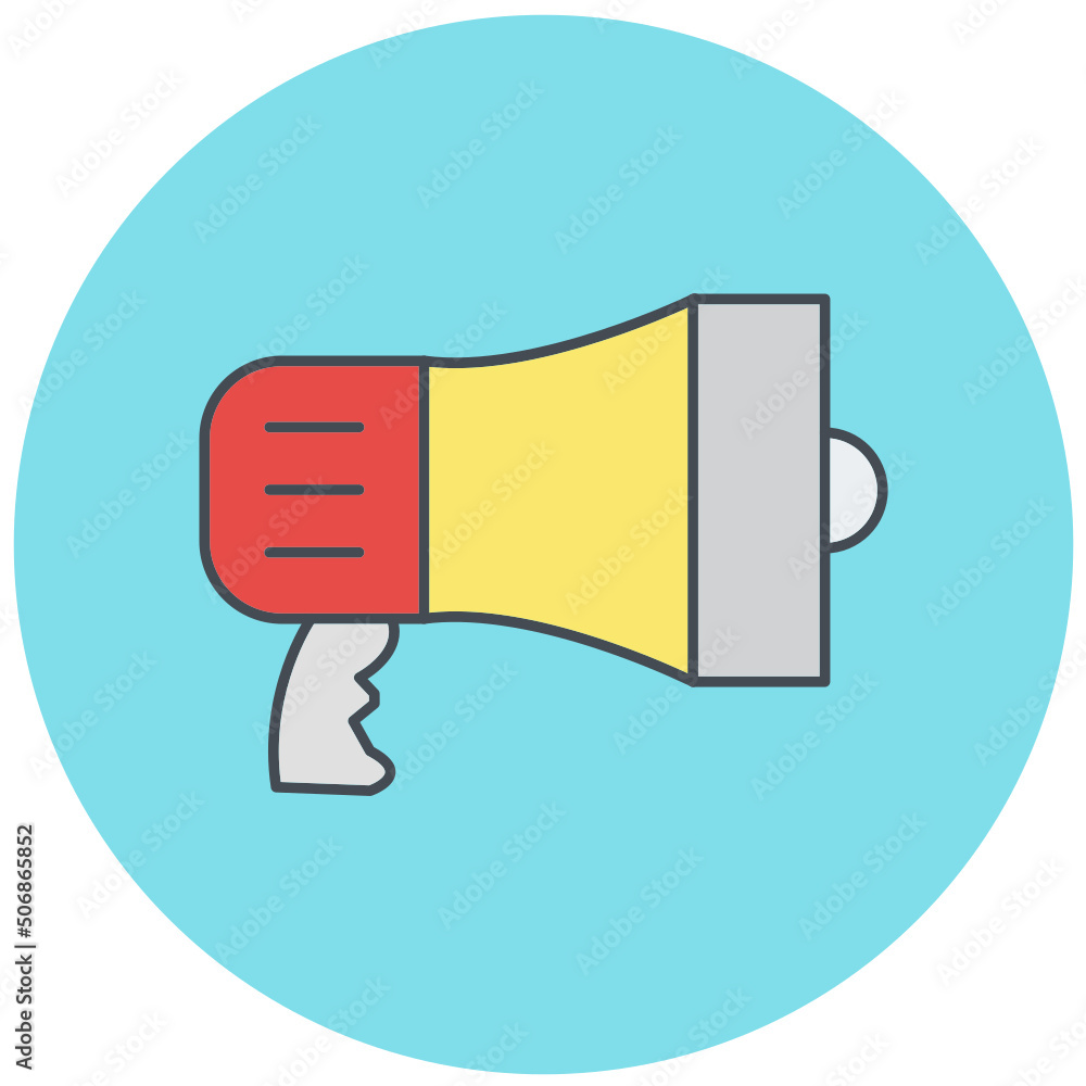 Megaphone Icon Design Megaphone Icon Design