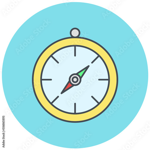 Compass Direction Icon Design