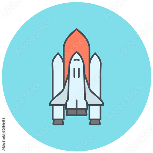 Space Shuttle Icon Design