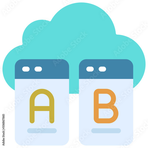 Cloud Testing Icon