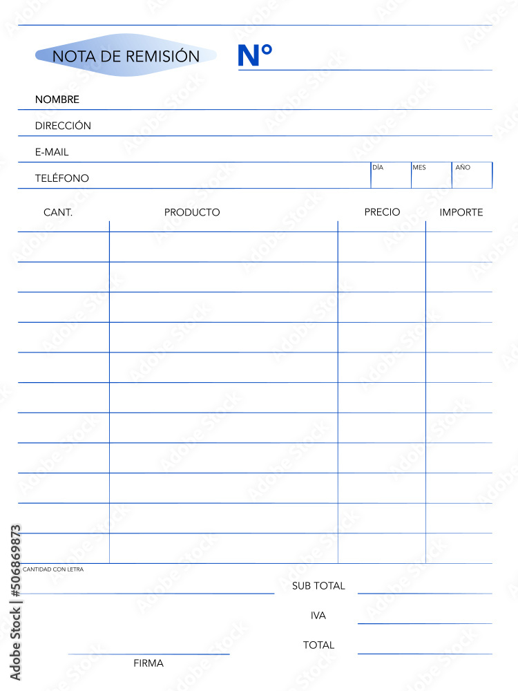 Remittance note, to write down the sales of any business online Remittance note, to write down the sales of any business online