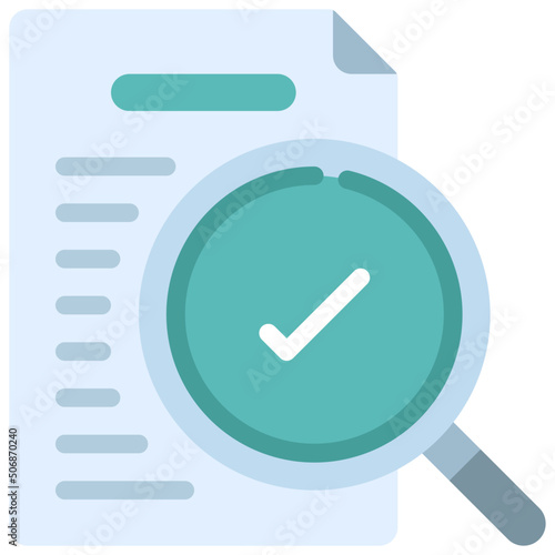 Quality Assure Document Icon