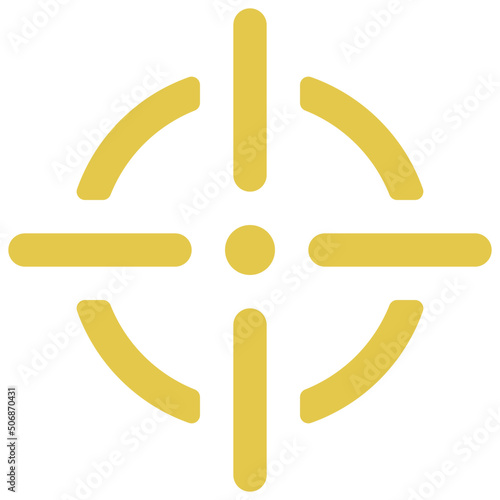 Centre Of Gravity Icon