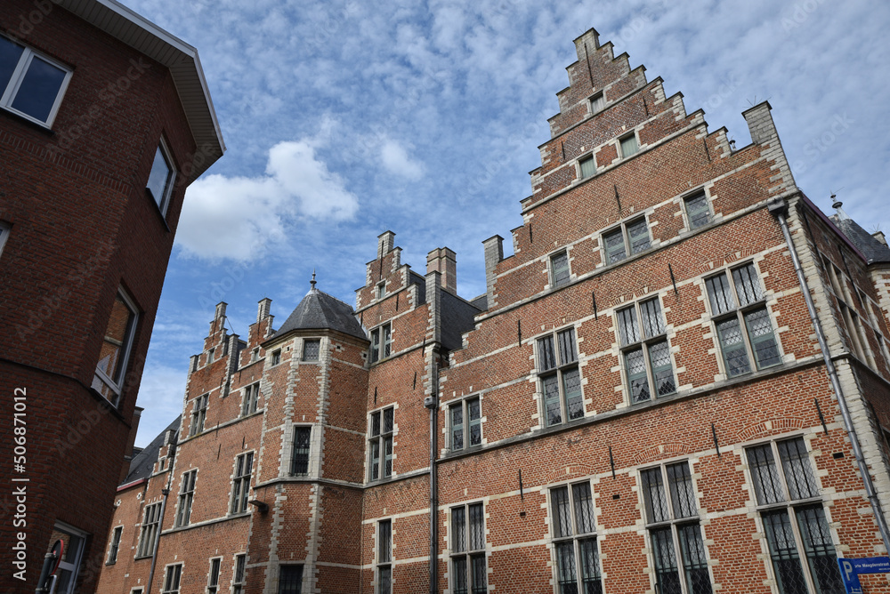Fototapeta premium Maisons flamandes à Malines. Belgique