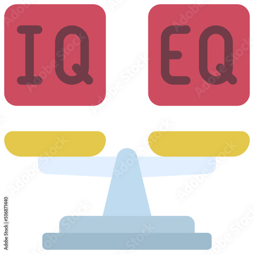 IQ Vs EQ Icon
