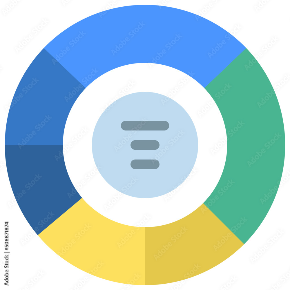 Donut Chart Icon Donut Chart Icon
