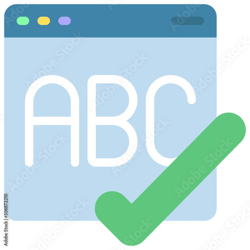 Spell Checker Icon