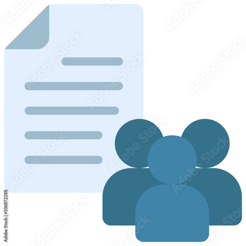 Group Copywriting Icon