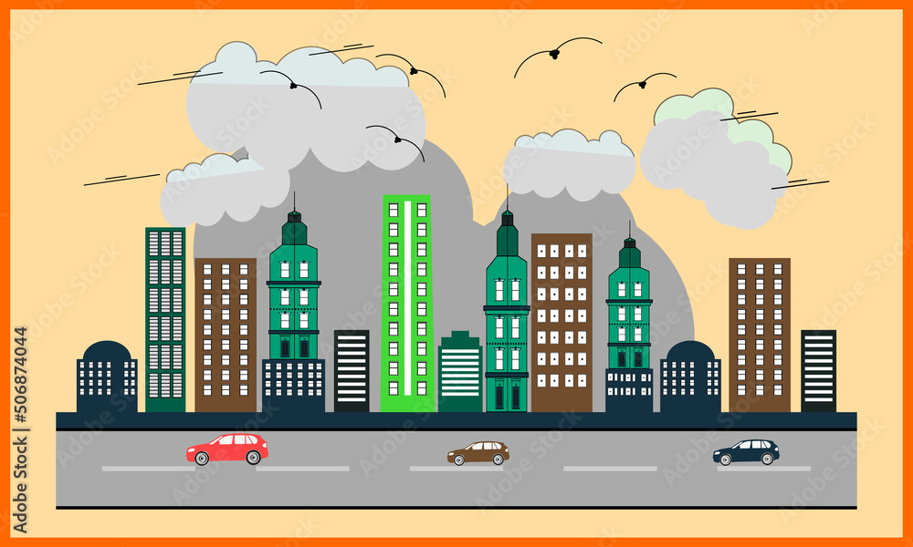 Cityscapes SVG Graphics and Illustration.