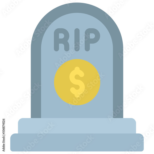 Financial Tombstone Icon