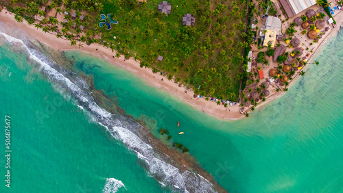 Ilha de Santo Aleixo em Pernambuco é um espetáculo de belezas naturais. Com origem vulcânica, praias com mar transparente e calmo. photo