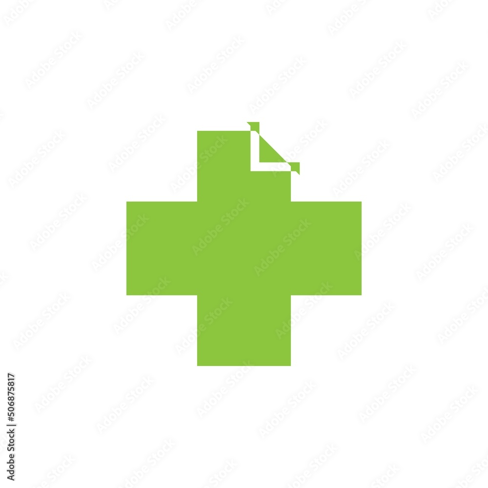 Obraz premium Health Medical Logo template vector