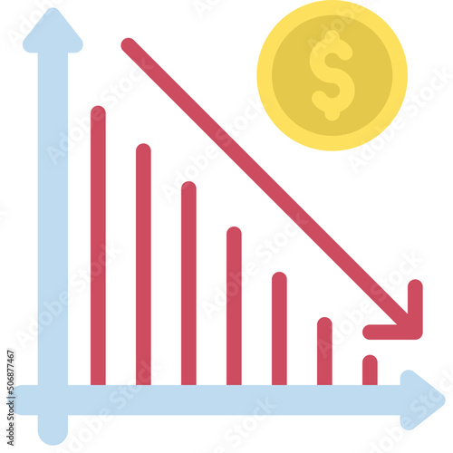 Financial Loss Icon
