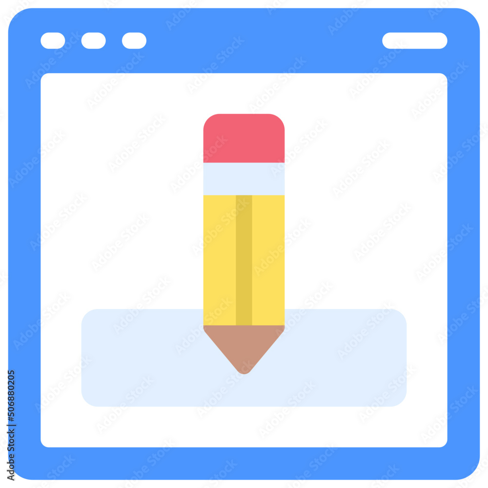 Edit Website Icon
