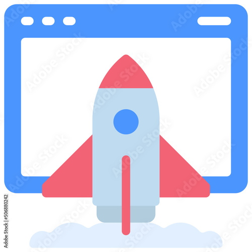 Launch Website Icon