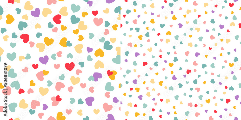 Love Background Romantic Seamless Pattern Valentine Wedding Design