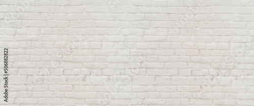 brick white wall. background of a old brick house.