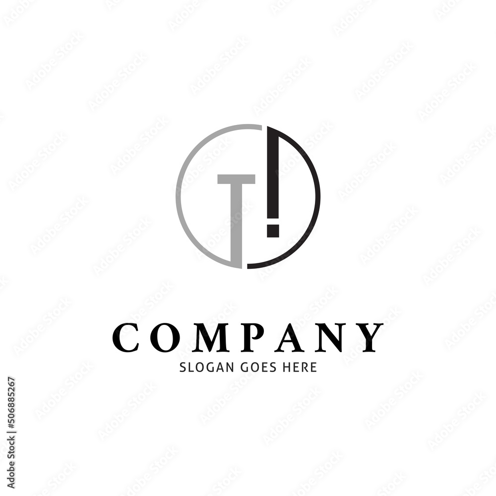 Initial Letter TI Icon Vector Logo Template Illustration Design Initial Letter TI Icon Vector Logo Template Illustration Design
