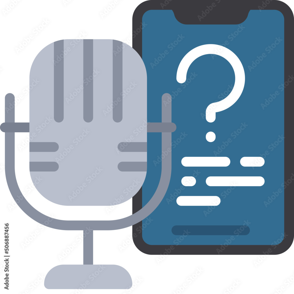 Voice Controlled Phone Icon Voice Controlled Phone Icon