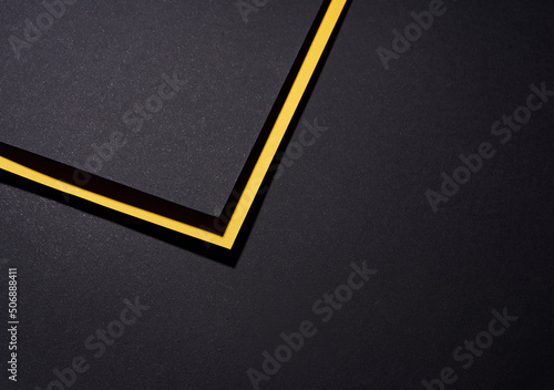 Black and yellow background